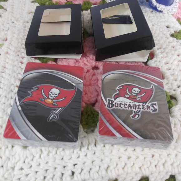 Two New Tampa Bay Buccaneers Decks of Playing Cards - Picture 3 of 4